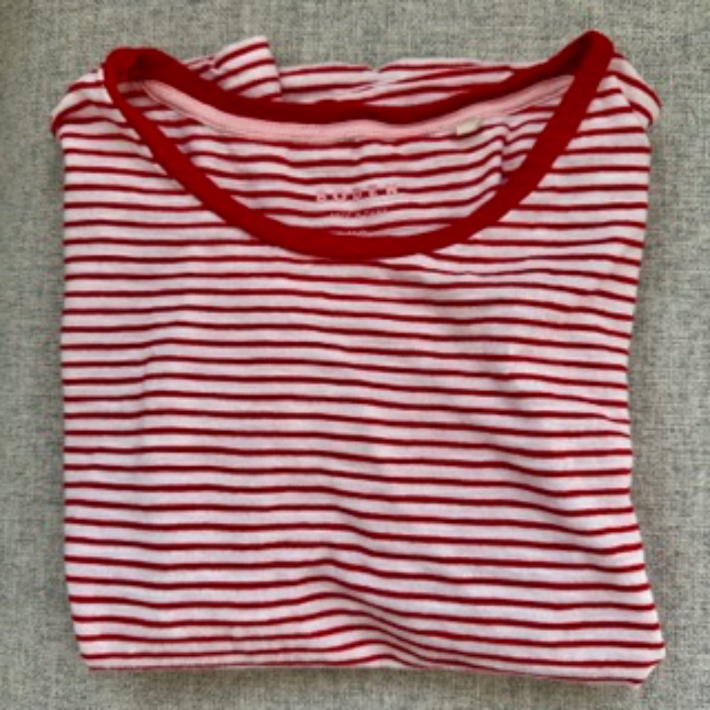 Boden Red Stripe Tee – XS